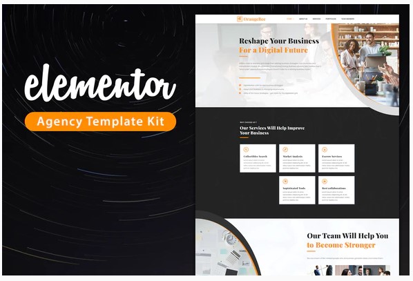 [Themeforest] OrangeBee - Agency Template Kit_0.jpg